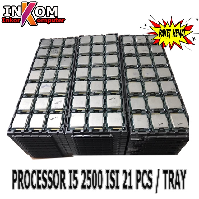 Processor Procie Intel Core i5 2500 LGA 1155 isi 21 pcs per Tray