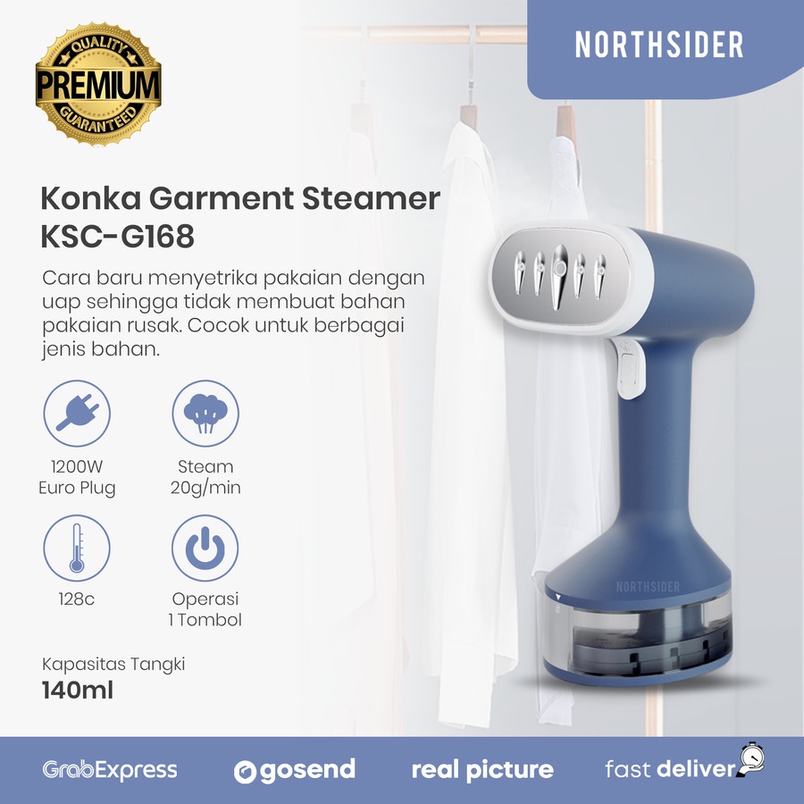 KONKA GARMENT STEAMER HANDHELD | SETRIKA UAP - KSC-G168(WE)