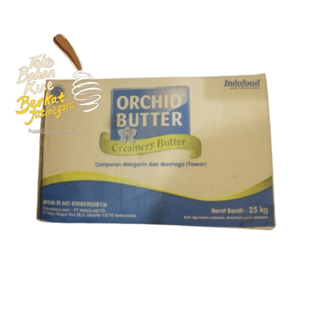 

ORCHID BUTTER UNSALTED / TAWAR 25 KG