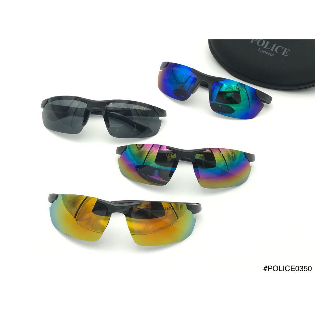 Termurah  Kacamata Hitam Pria Murah / Sunglasses Pria Police 350