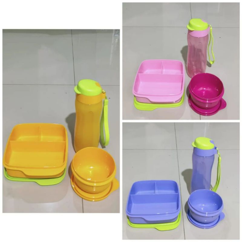 Tupperware Set Bekal Lolly Eco Bowl