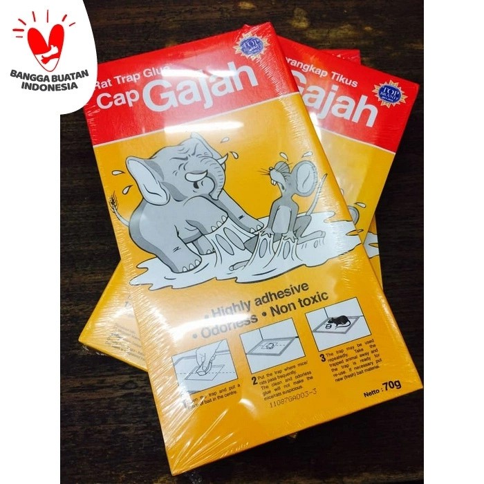 PAPAN | Lem Tikus Cap GAJAH