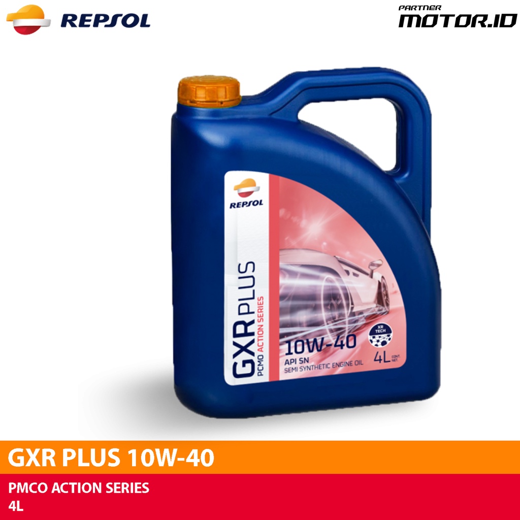 OLI MOBIL REPSOL GXR PLUS 10W-40 4 LITER SEMI SYNTHETIC