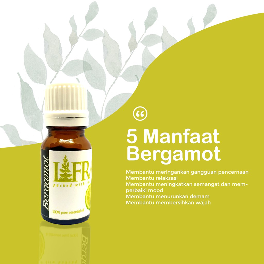 Essential Oil Murni - Minyak Aroma Terapi - Aroma Terapi - Minyak Atsiri Jeruk Bergamot