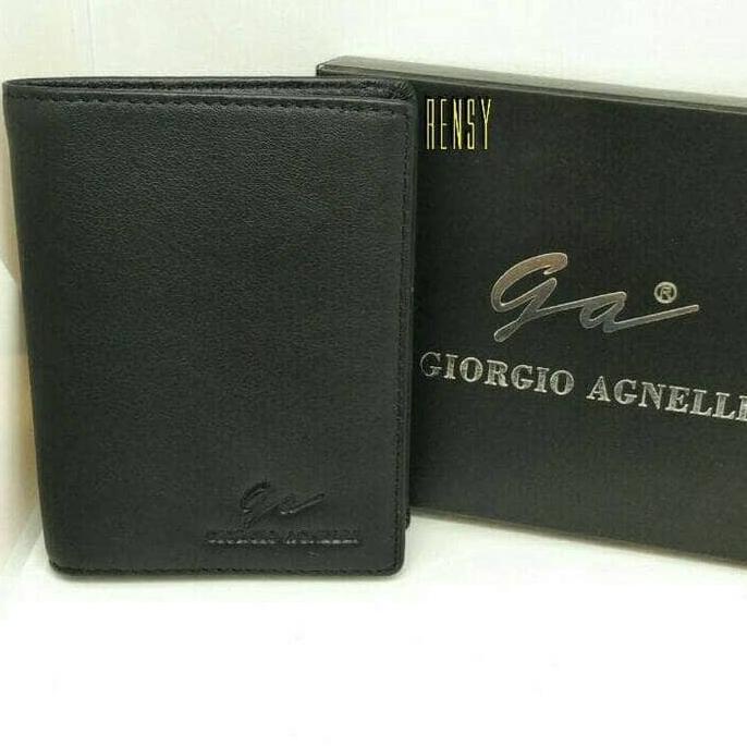 

Office & Stationery | Document Organizer | Dompet Kartu/Card Holder Giorgio Agnelli Original Kulit Black 710 | Best Seller