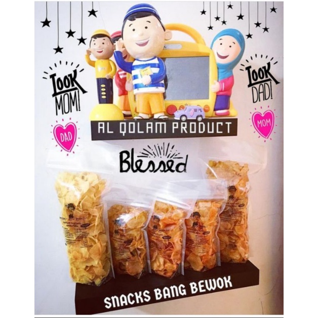 

Promo.. Snack keripik kentang Bang Bewok yang renyah dan gurihhhhh......