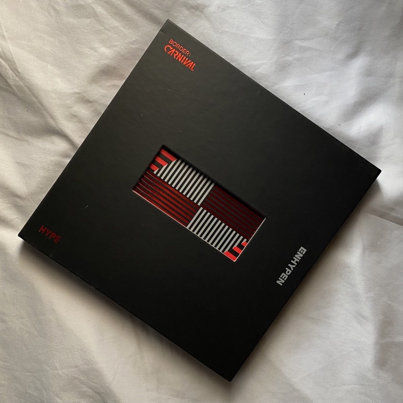 ALBUM ONLY BORDER CARNIVAL ENHYPEN HYPE VERSION | BDC B:C HITAM UP DOWN PRELOVED EN- JUNGWON HEESEUN