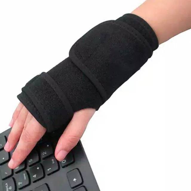 Arthritis Band Belt Carpal Tunnel Hand Wrist Support Pelindung Pergelangan Lengan Cidera Keseleo