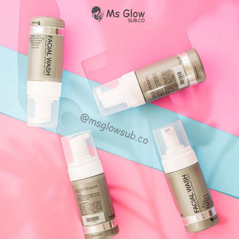 Facial Wash, Golden Glow Facial Wash MS GLOW