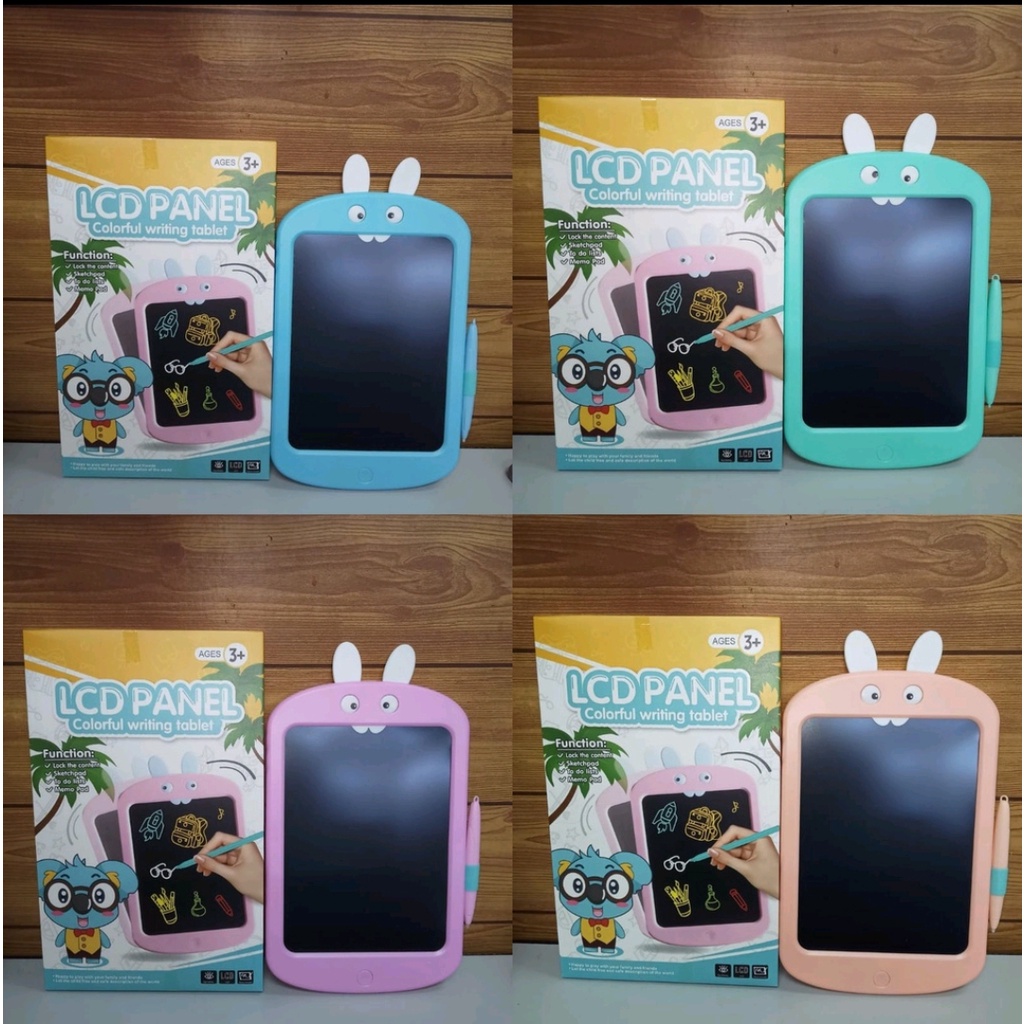 MAINAN LCD DRAWING WRITING TABLET BOARD 8.5 PAPAN TULIS GAMBAR / Papan Tulis Karakter Mainan Edukasi