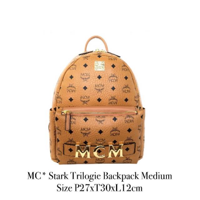 MCM Stark Trilogie Backpack Medium