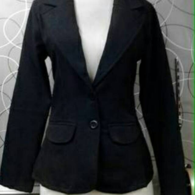 Blazer formal wanita body panjang (muslimah)