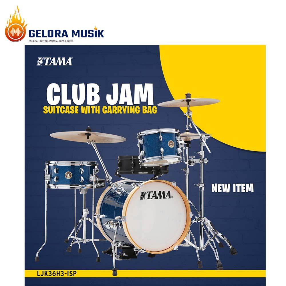 Drum Set Tama Club-Jam LJK36H3-ISP + CACLJ