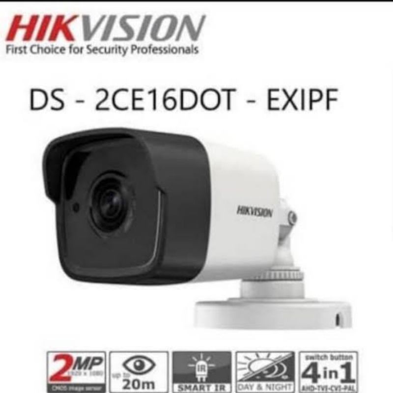 Kamera Cctv Hikvision 2mp HD 1080p Outdoor Camera Hikvision 2 Mp Outdoor Turbo HD