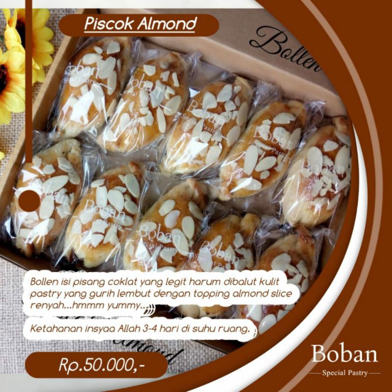 

Bollen Piscok "Almond Boban" Solo - Sragen