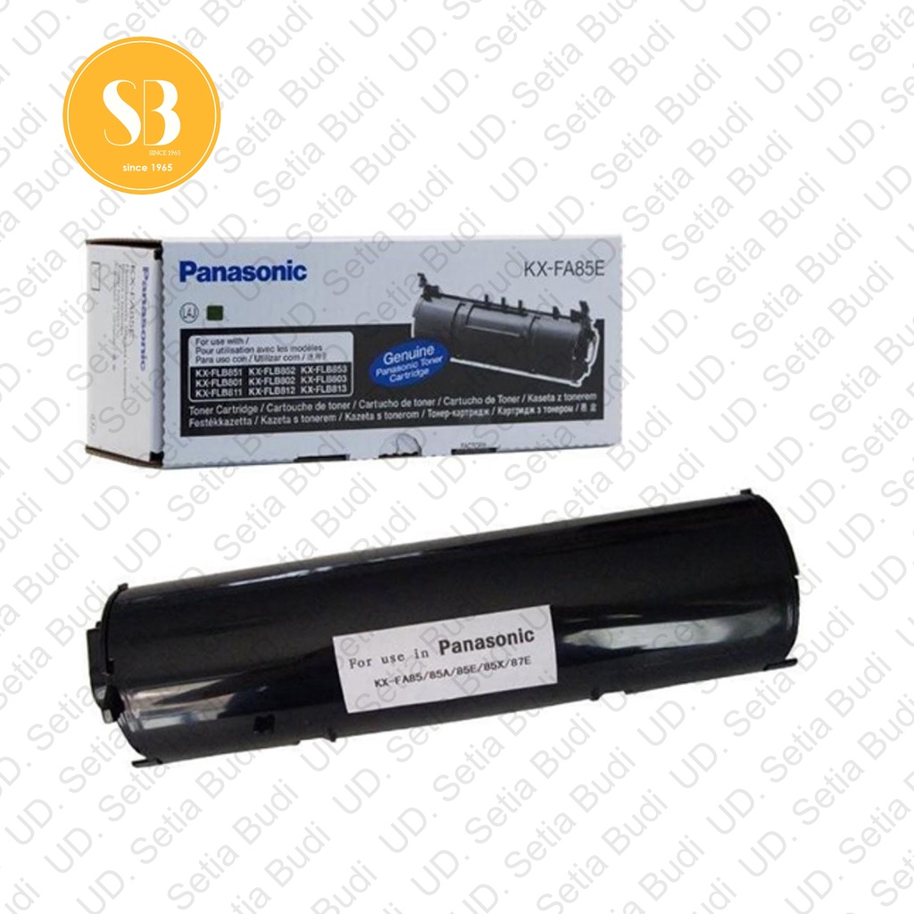 Toner Fax Panasonic KX-FA85E Toner Cartridge Facsimile Baru dan Asli