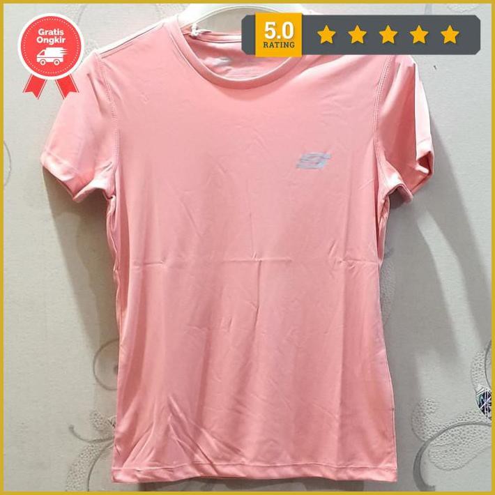 Skechers Woman Running Sport Shirt Baju Kaos Atasan Olahraga Wanita Paling Murah