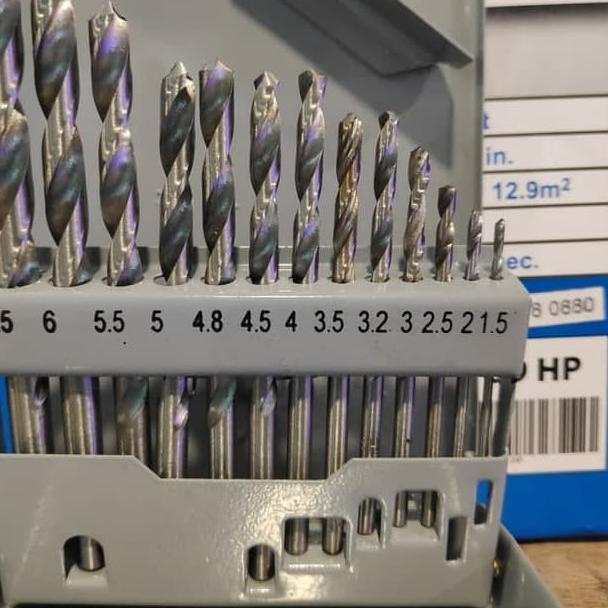 ➣ Mata Bor Set Besi dan Kayu HSS 13 Pcs Drill Bits Fujiyama ֍