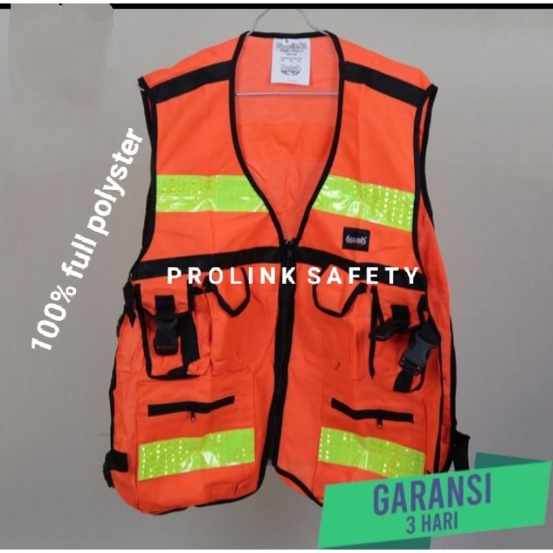 ROMPI SAFETY ORANYE FULL POLYSTER