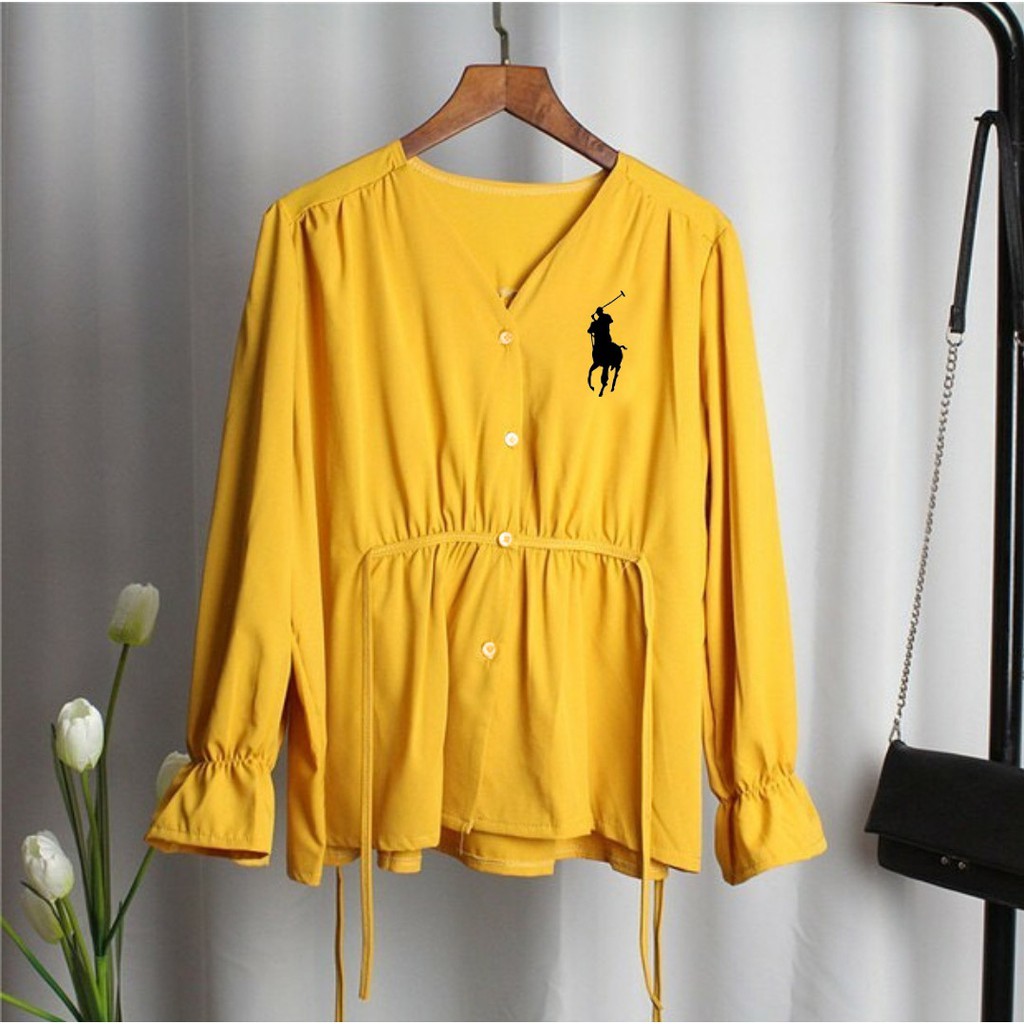 FWG - BLOUSE POLASI BIGSIZE / BLOUSE / ATASAN WANITA / BAJU WANITA TERBARU / ATASAN