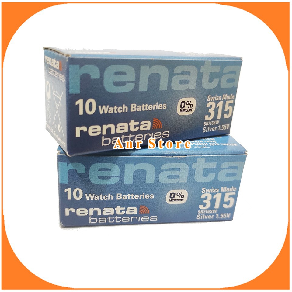 BATERAI RENATA 315 SR716SW RENATA 716 Original