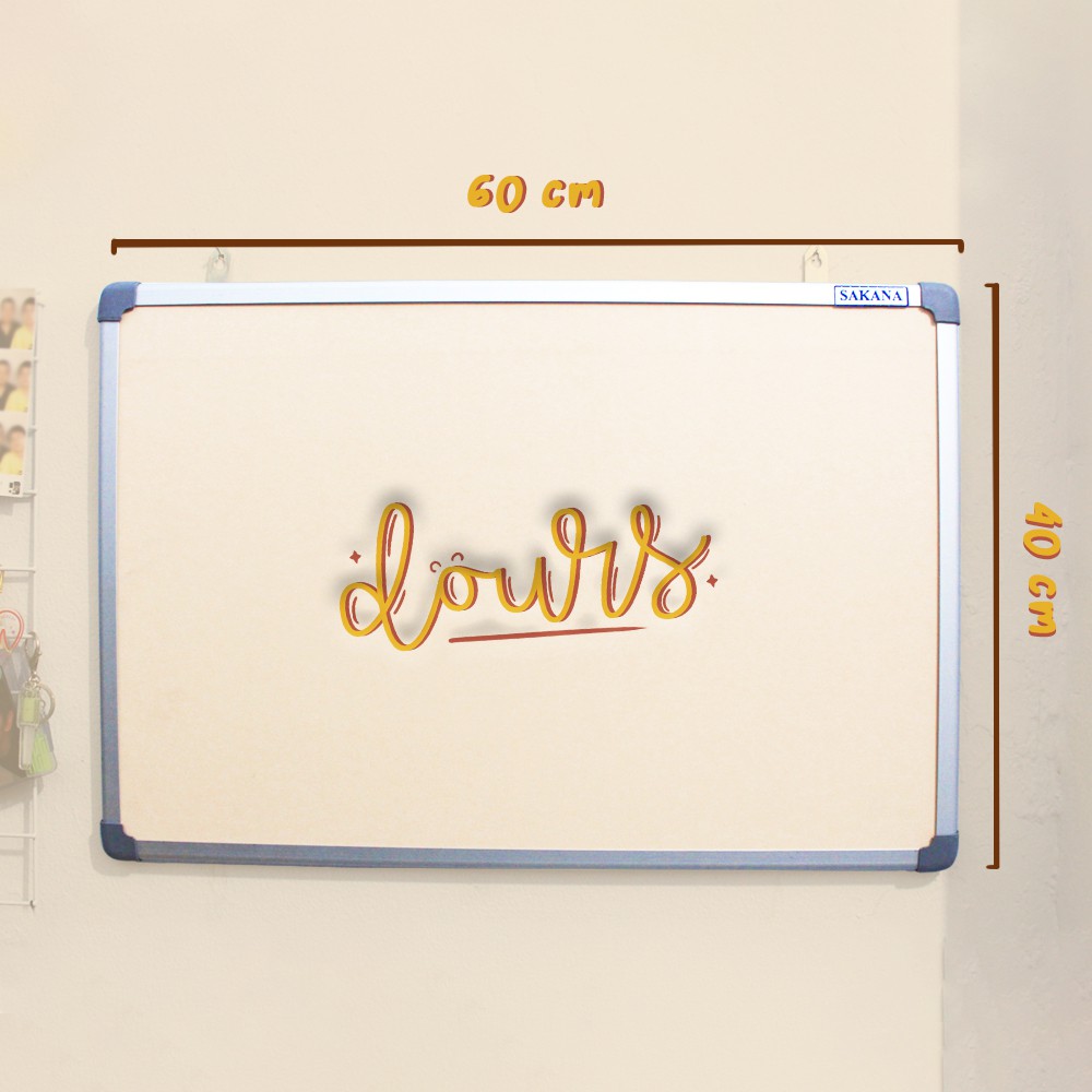 

Whiteboard KAKI SAKANA Papan Tulis Memo Note SINGLE FACE 60x90, 80x120, 90X120, 90X180, 120X180, 120X240, TERIMA REQUEST