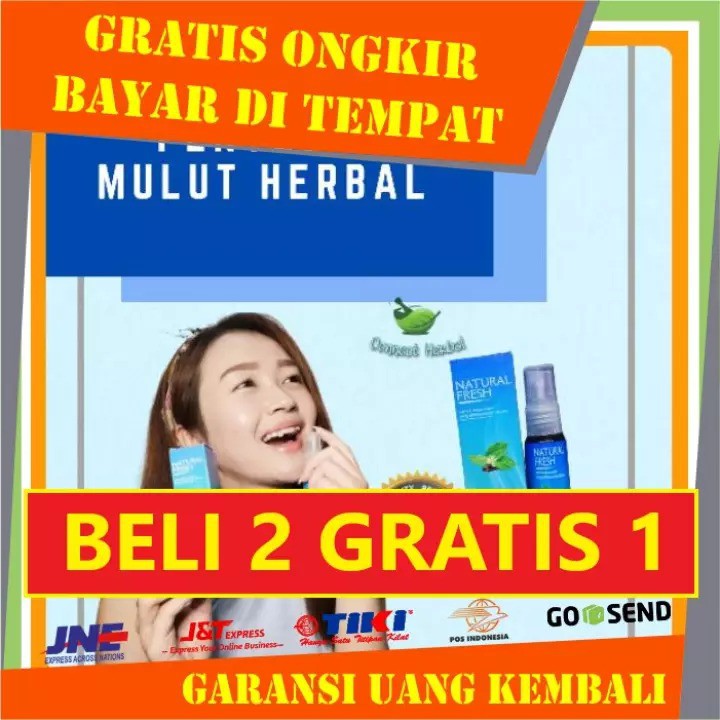 Obat Bau Mulut Di Apotik dan Harganya NATURAL FRESH Kemasan 20 ml