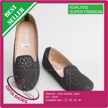 jelly shoes / sepatu jelly flat shoes