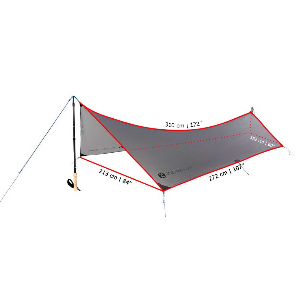 Tenda Ultralight Gossamer Gear Solo Tarp