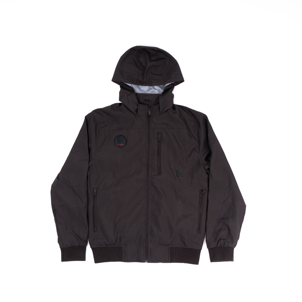 JAKET PRIA PARASUT GAZR ORIGINAL (PRH 09 80 BLACK)