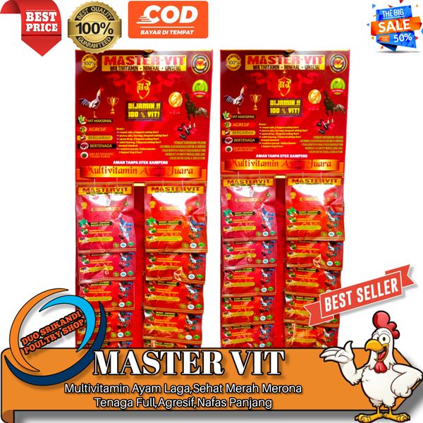 MASTER VIT MULTIVITAMIN AYAM ADUAN