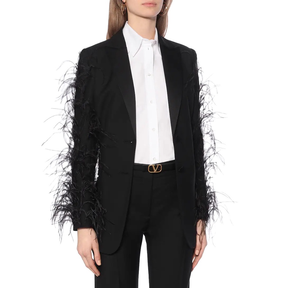 VLTN VLOGO Reversible Leather Belt 2cm Black Red GHW 100% Authentic