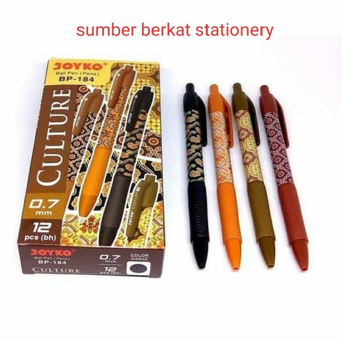 

Pulpen Joyko Batik Bp 184 / Ball Pen Joyko Culture Bp 184