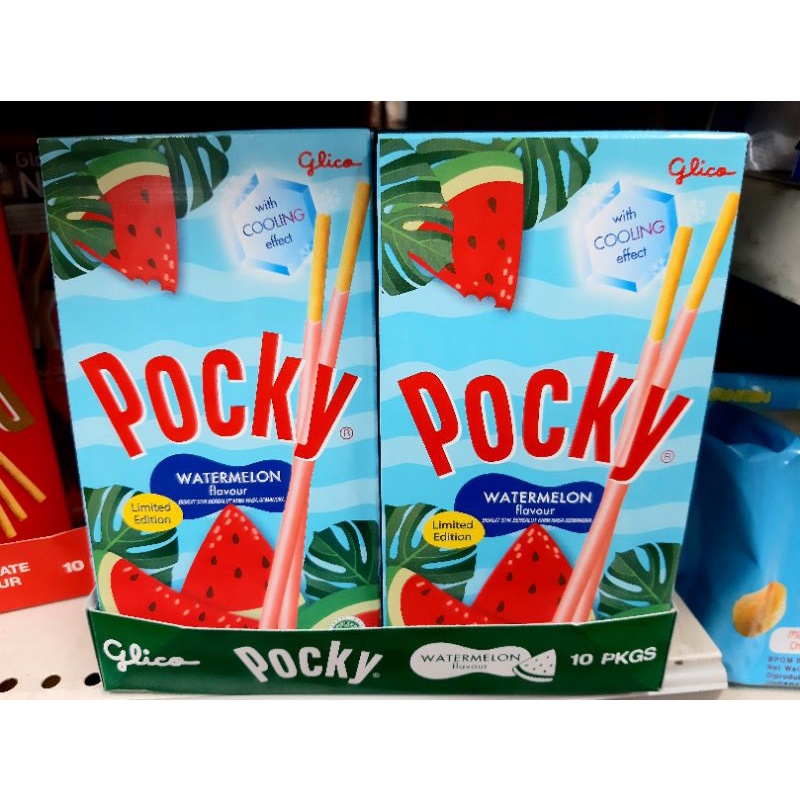 

Glico Pocky Watermelon & Colourfull Limited Edition 36gr - 1 Pcs