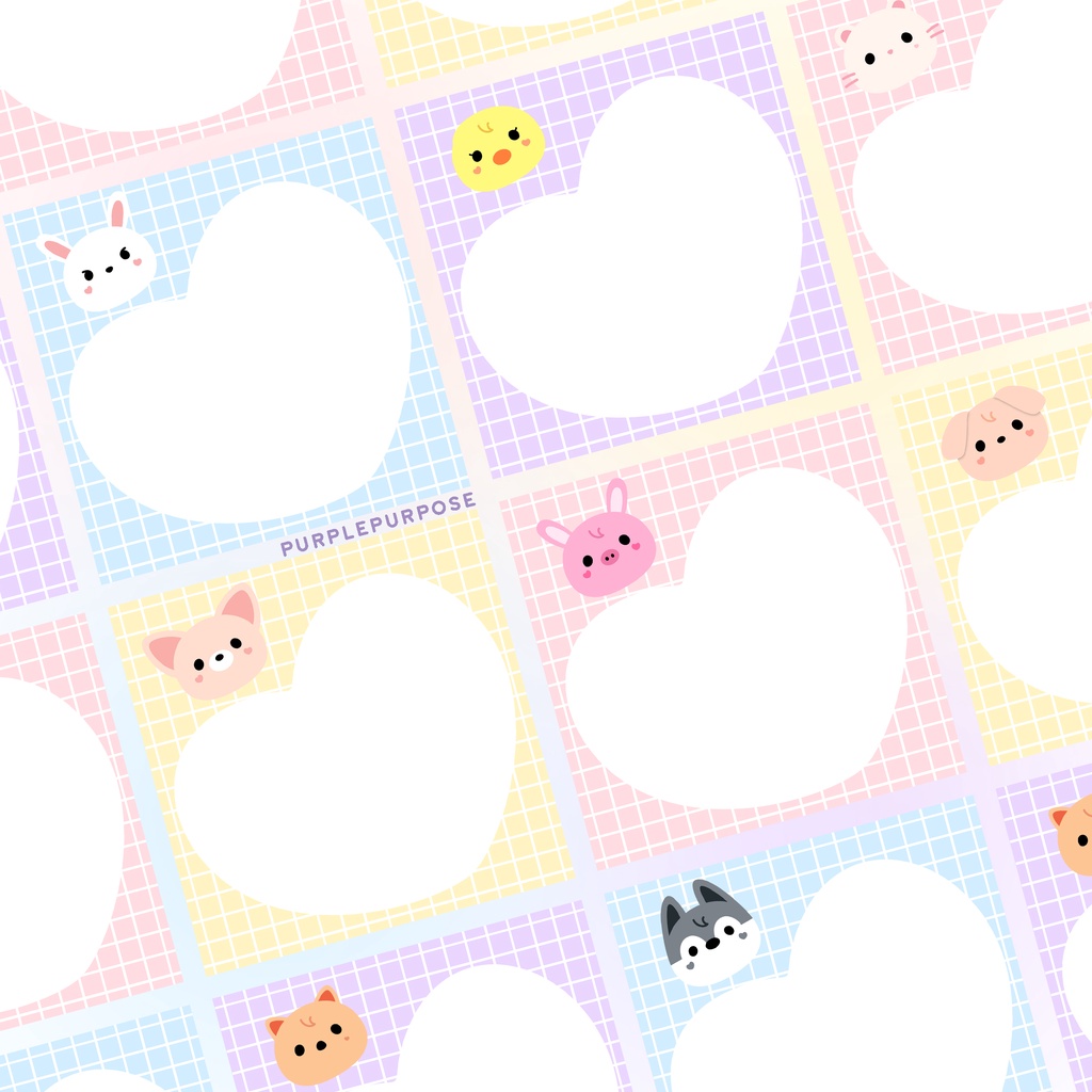 

Memo Sheet - SKZOO Heart