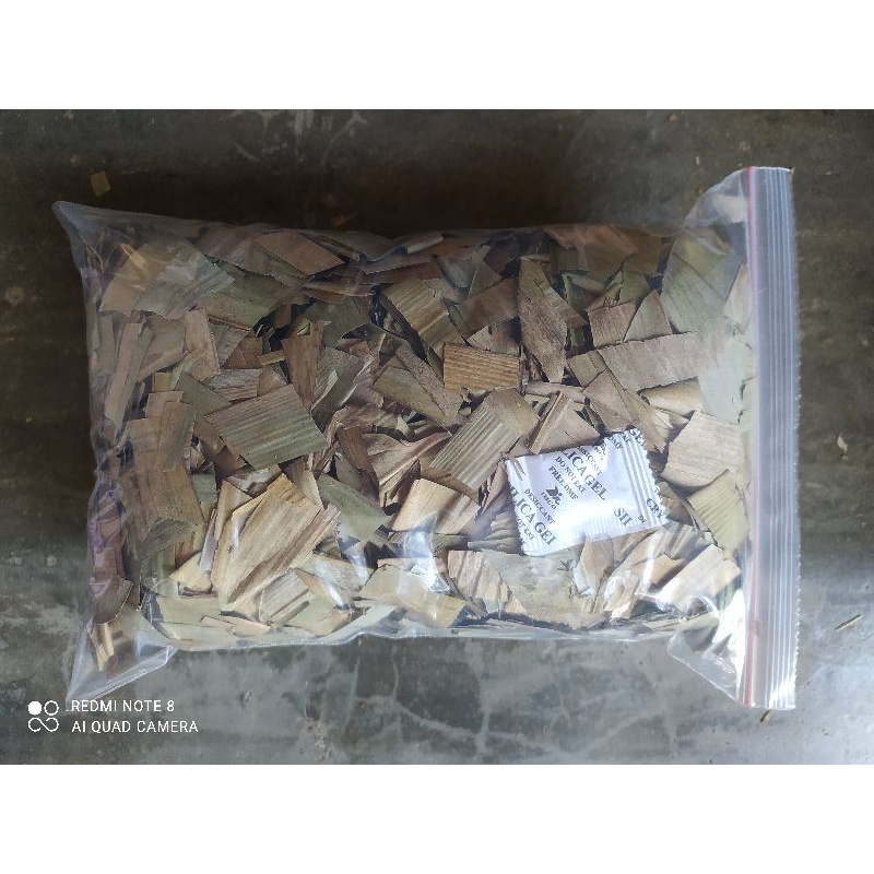 Daun bambu kering media tanam pupuk kompos 200gr