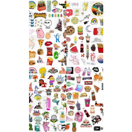 

STIKER AESTHETIC SATUAN MURAH | STIKER TUMBLER MURAH