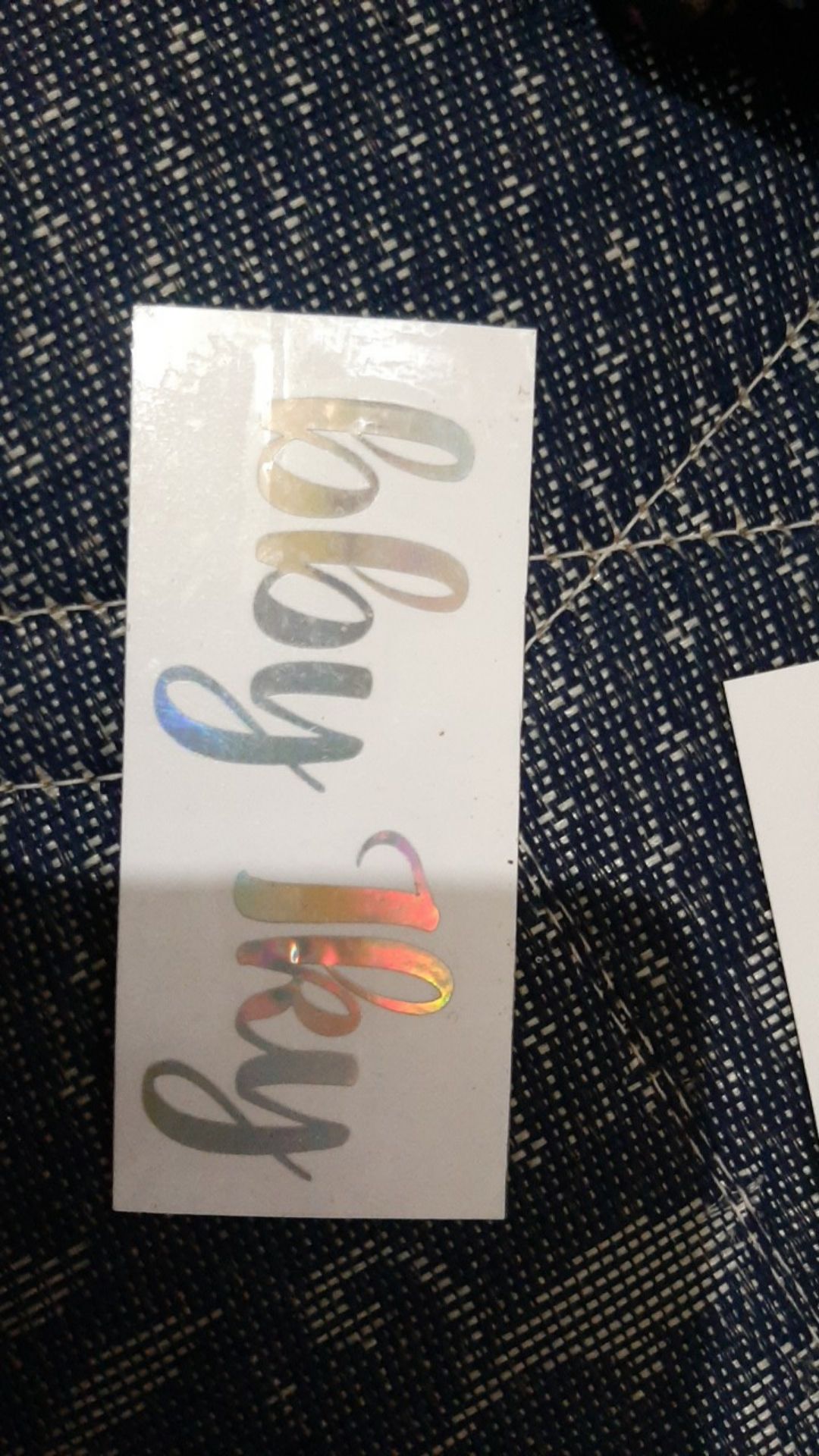 Sticker Hologram Stiker Hologram Custom 3cm Perhuruf