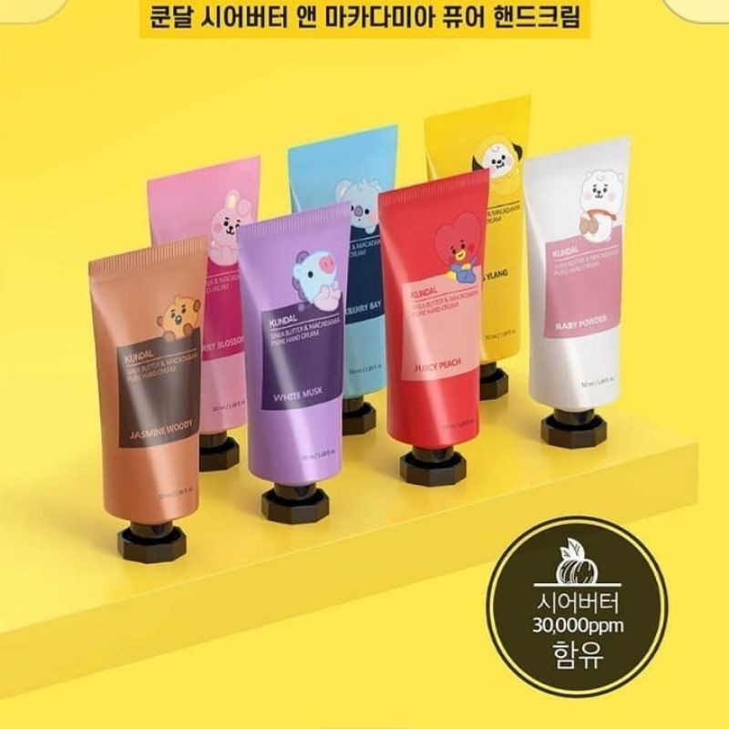 (PO / DP) HAND CREAM BT21 KUNDAL