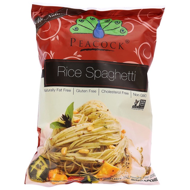 Peacock Gluten Free Spaghetti, Vermicellli 200g