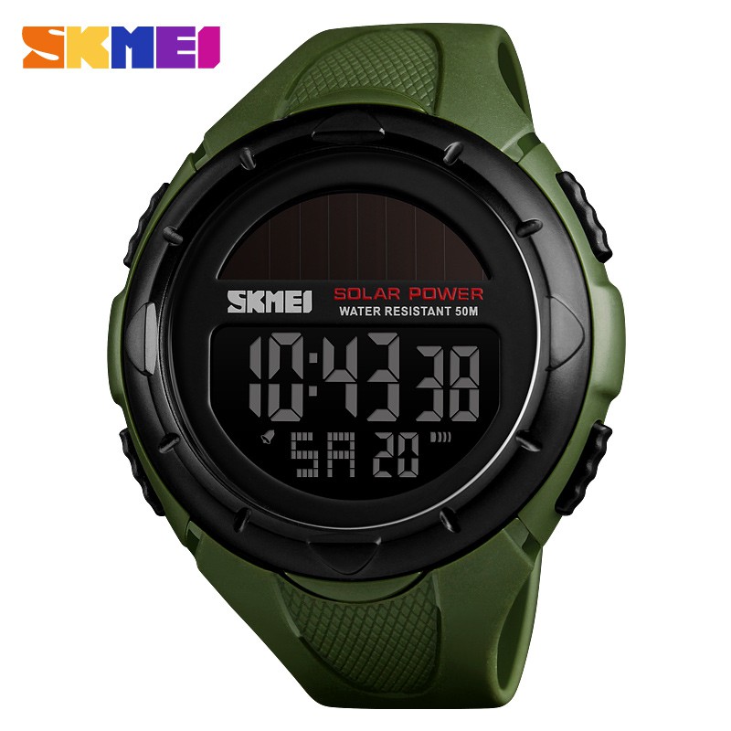 SKMEI 1405 Jam Tangan Pria Digital Solar Anti Air WATCHKITE WKOS