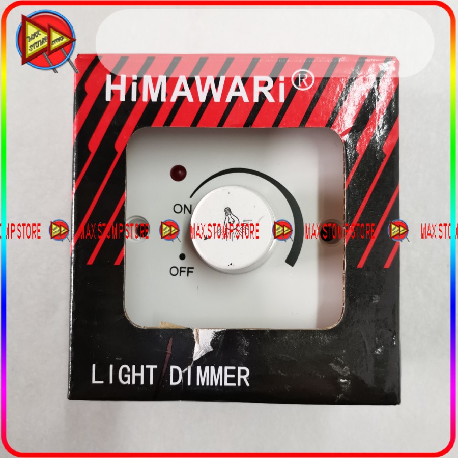 Lampu Dimmer Regulator Peredup Lampu 220V Bohlam Pijar Himawari