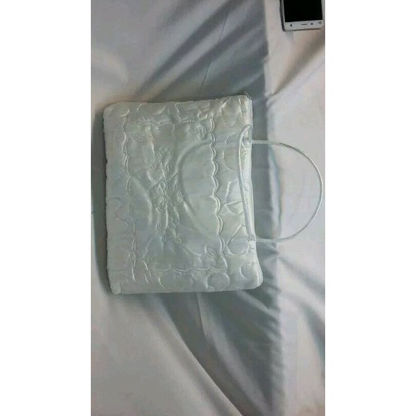 tas mukena putih cantik