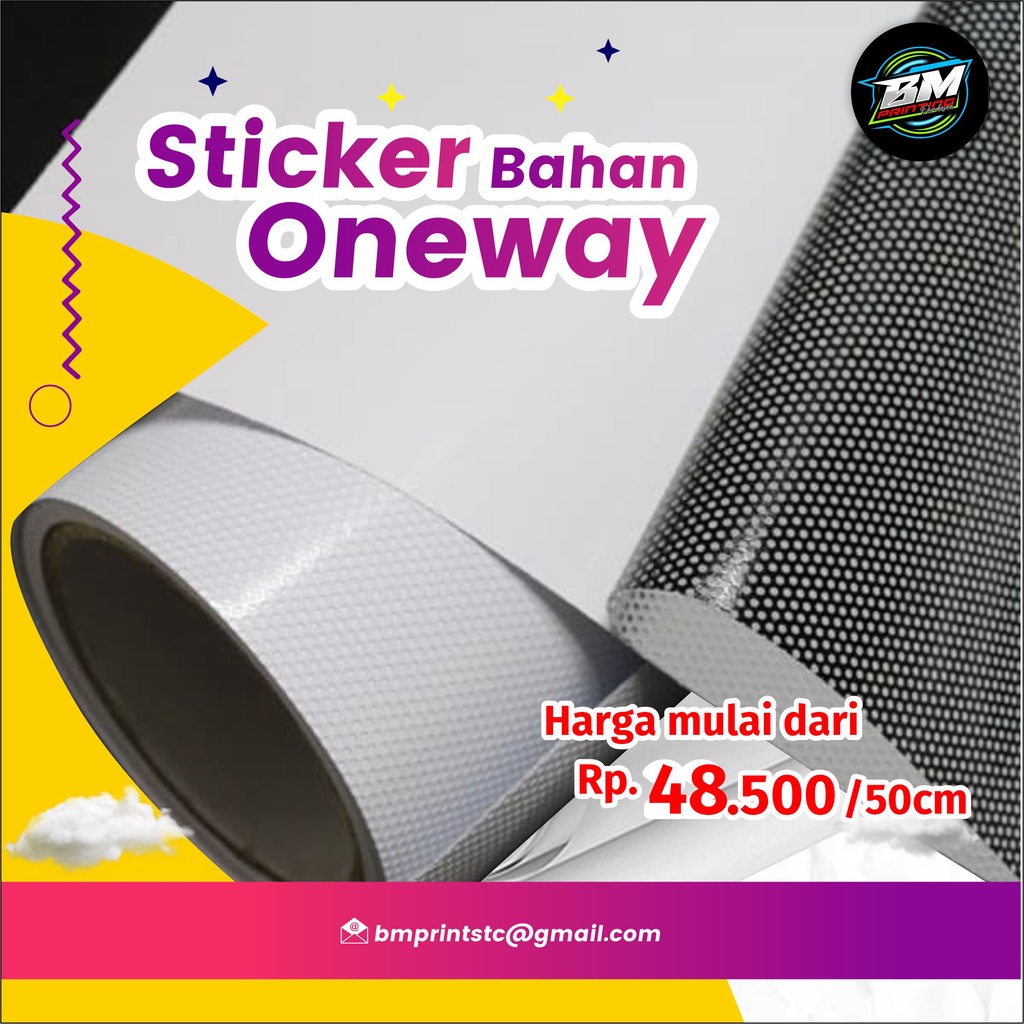 

CETAK STICKER INDOOR BAHAN ONE WAY ROLL METERAN (FILE SIAP CETAK)