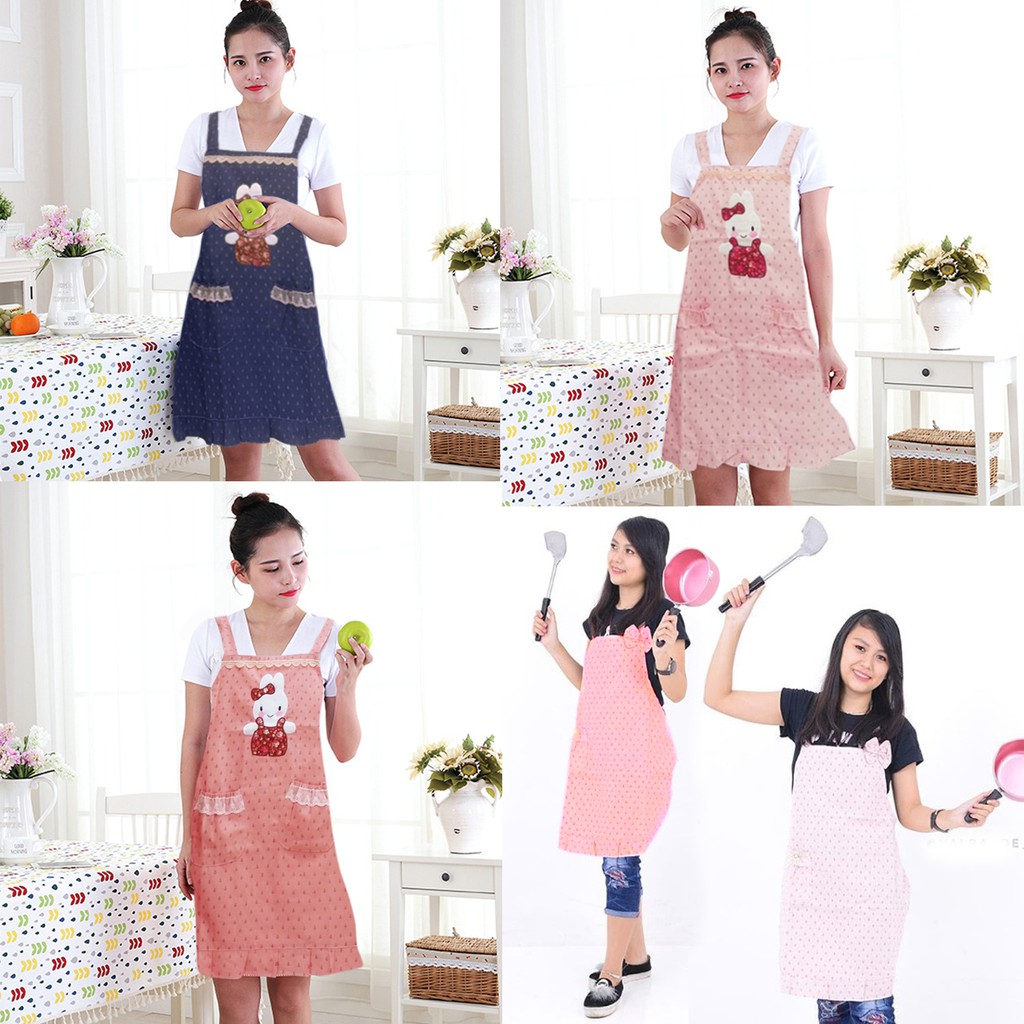 Apron Masak Karakter Lucu Levis Tebal