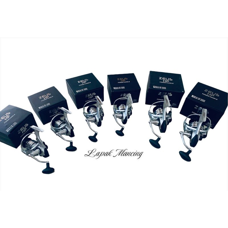 REEL LIZARD ZEUS 1000-6000 SPINNING REEL - POWER HANDLE