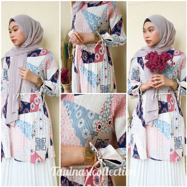 TUNIK PLISKET BANGKOK