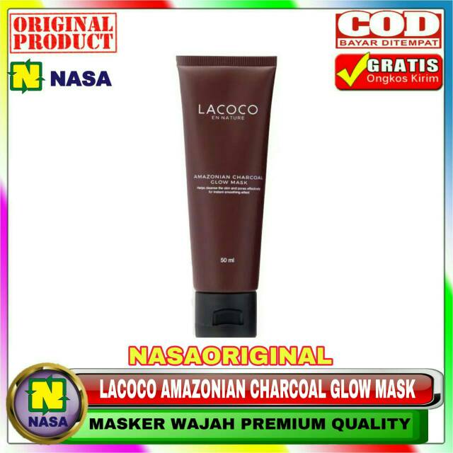MASKER WAJAH LACOCO AMAZONIAN ORIGINAL LACOCO MASKER LACOCO PERAWATAN WAJAH LACOCO ORIGINAL LACOCO