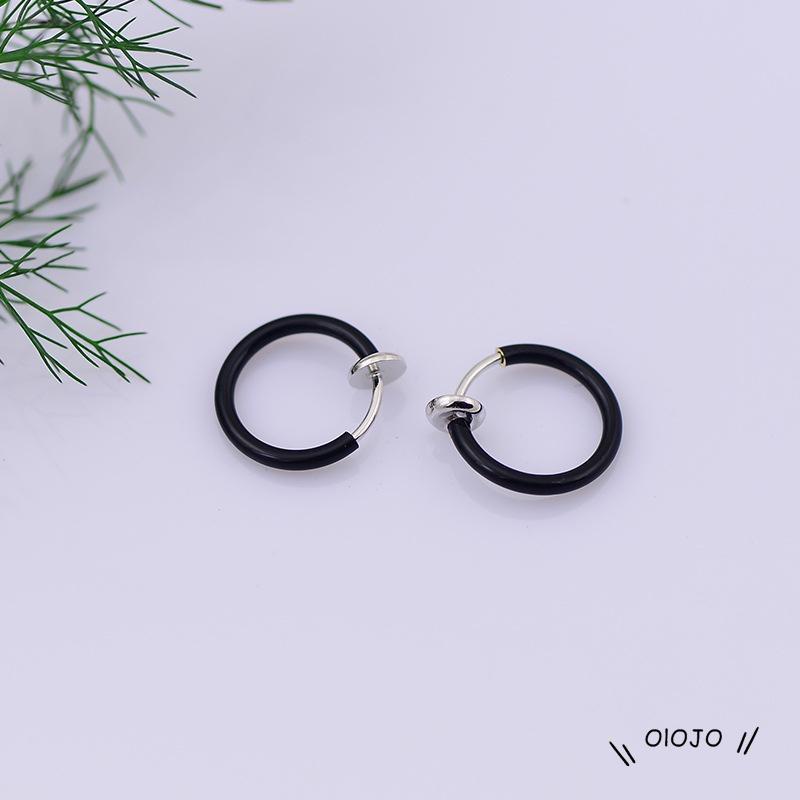 1PCS Cincin Hidung Klip Telinga Korea  Anting Kecil Lingkaran Klip Telinga Aksesoris Fashion  Import  Korea Murah