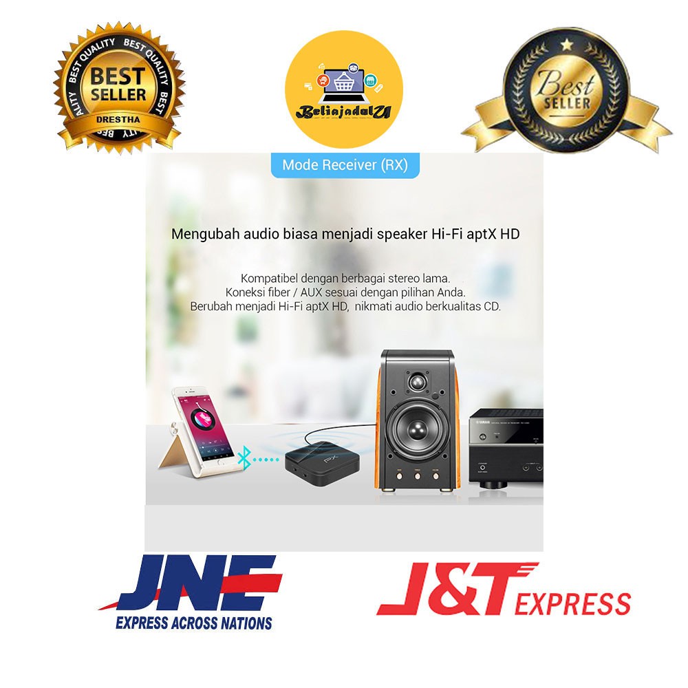 Beliajadulu88 Receiver bluethoot transmiter audio PX BRX-3000